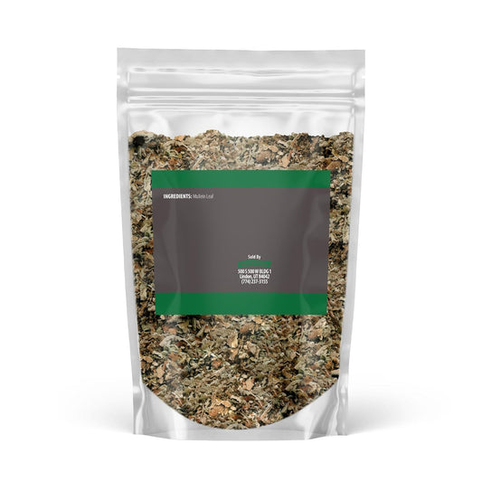 Birch & Meadow Mullein Leaf, 8 oz, Cut & Sifted, Herbal Tea, Mild Flavor