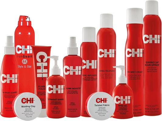 Chi 44 Iron Guard Thermal Protection Spray | Heat Protection Spray For Hair | Hair Spray For Heat Styling | Hair Care | Maintain, Repair & Protect | Colour-Safe & Paraben-Free Hair Products, 237Ml
