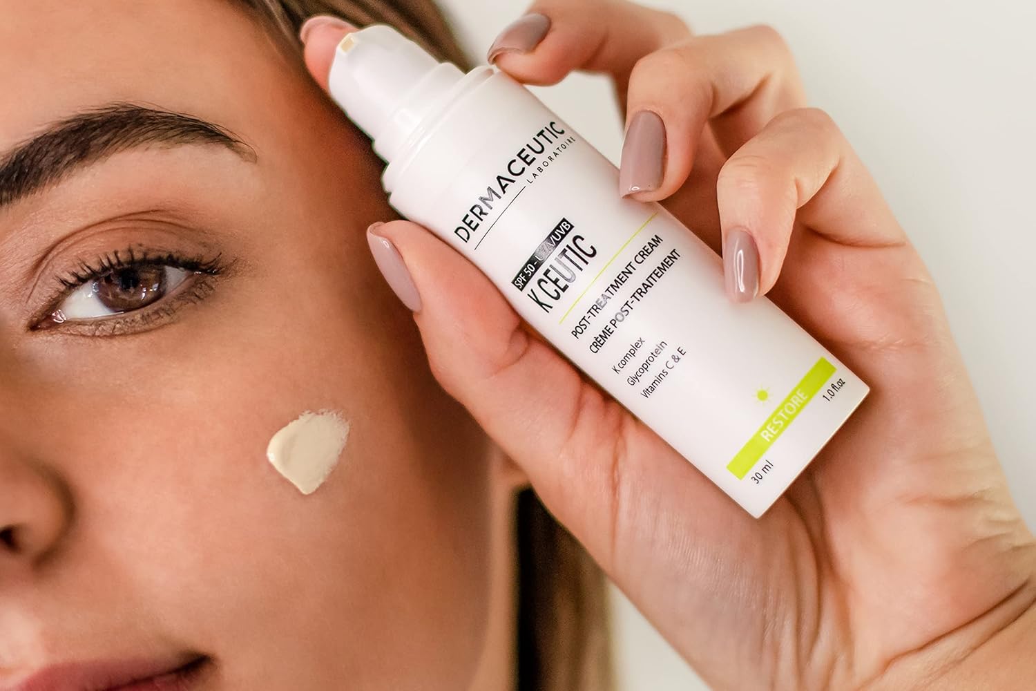 K Ceutic by Dermaceutic: This post treatment cream contains K Complex, Glycoprotein, vitamin C and E and UV Filters. 30 ml. : Amazon.co.uk: Beauty