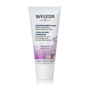 Weleda Hydrating Night Face Cream, 1 Fluid Ounce, Plant Rich Moisturizer with Iris Root, Calendula and Chamomile