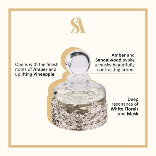 Swiss Arabian Musk Malaki - Luxury Products From Dubai - Long Lasting, Addictive Personal Perfume Oil Fragrance - A Seductive Signature Aroma - 1 Oz