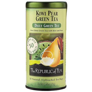 The Republic Of Tea, Kiwi Pear Tea, 50-Count