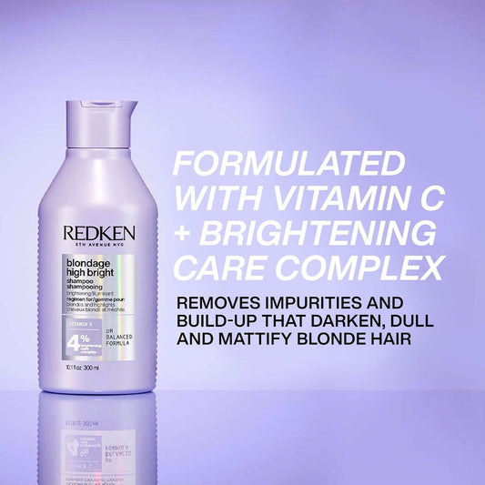 Redken Duo Blondage High Bright Shampoo 300Ml And Conditioner 300Ml