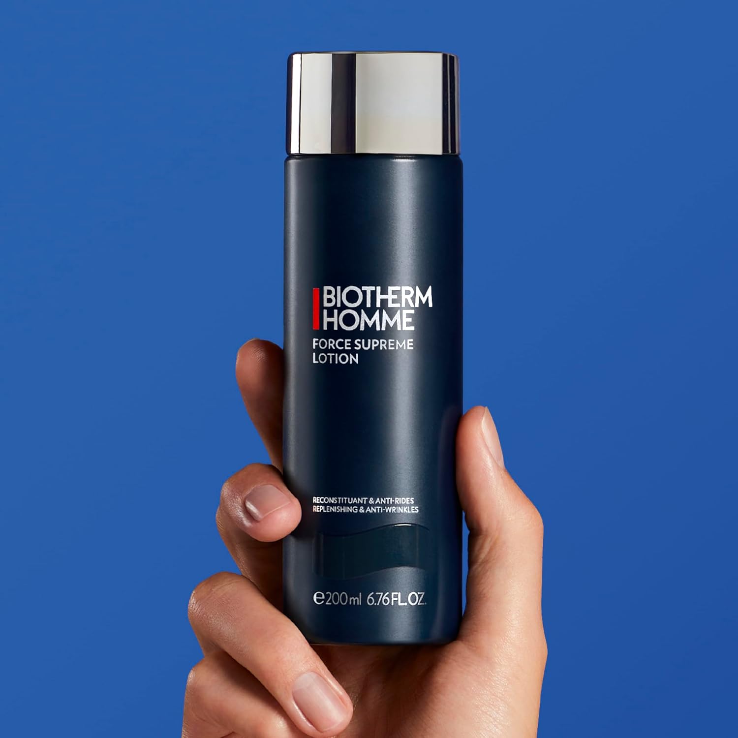 Biotherm Force Supreme Lotion, Replenishing & Anti-Aging Face Lotion For Men With Pro-Xylane And Cedar Bud Extract, Firms And Tones The Skin, Helps Reduces Signs Of Aging, 6.8 Fl. Oz. : Beauty & Personal Care