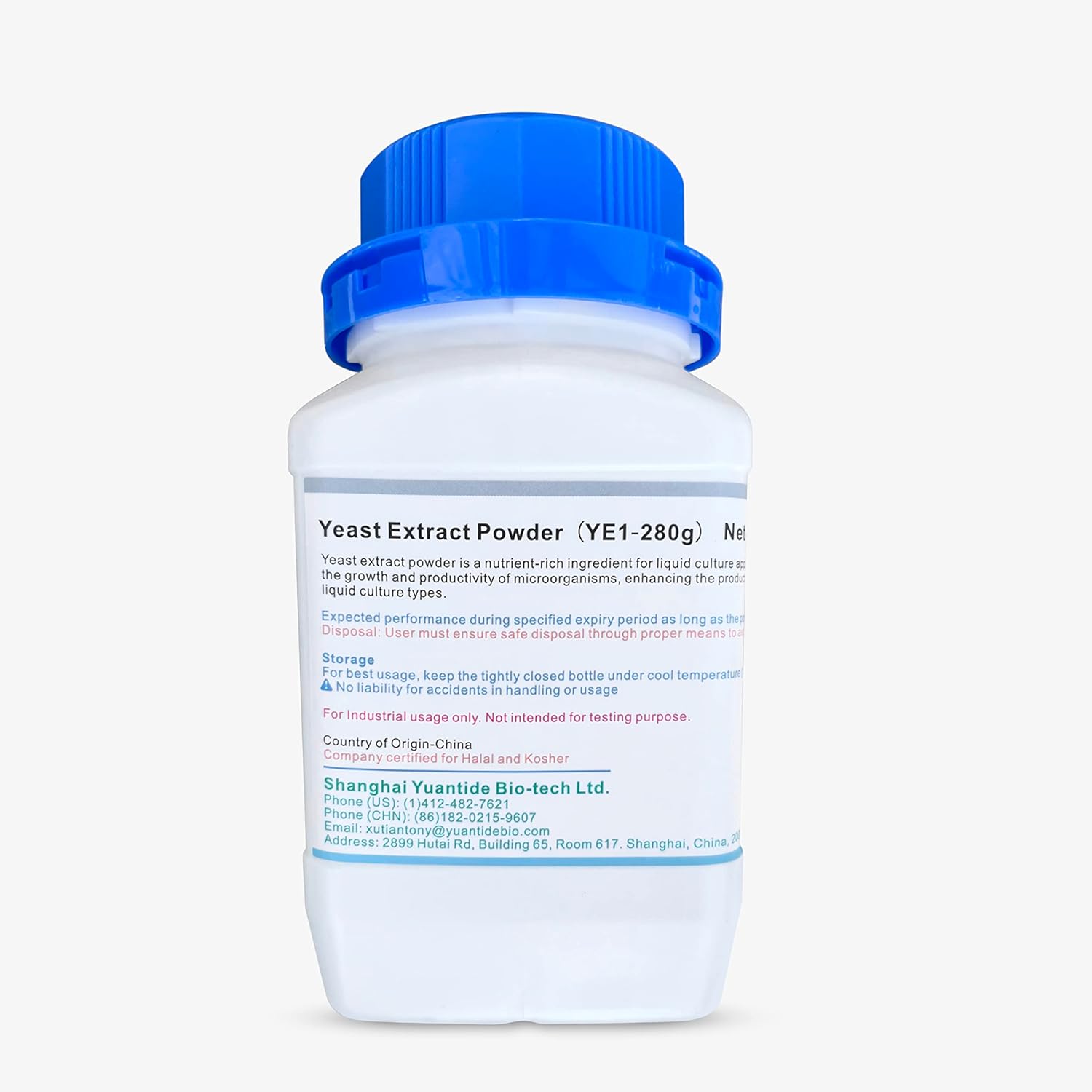 Yuantide Yeast Extract (Yc01) Powder (280G) - Industrial Grade Nutrient For Mycology And Microorganisms : Health & Household
