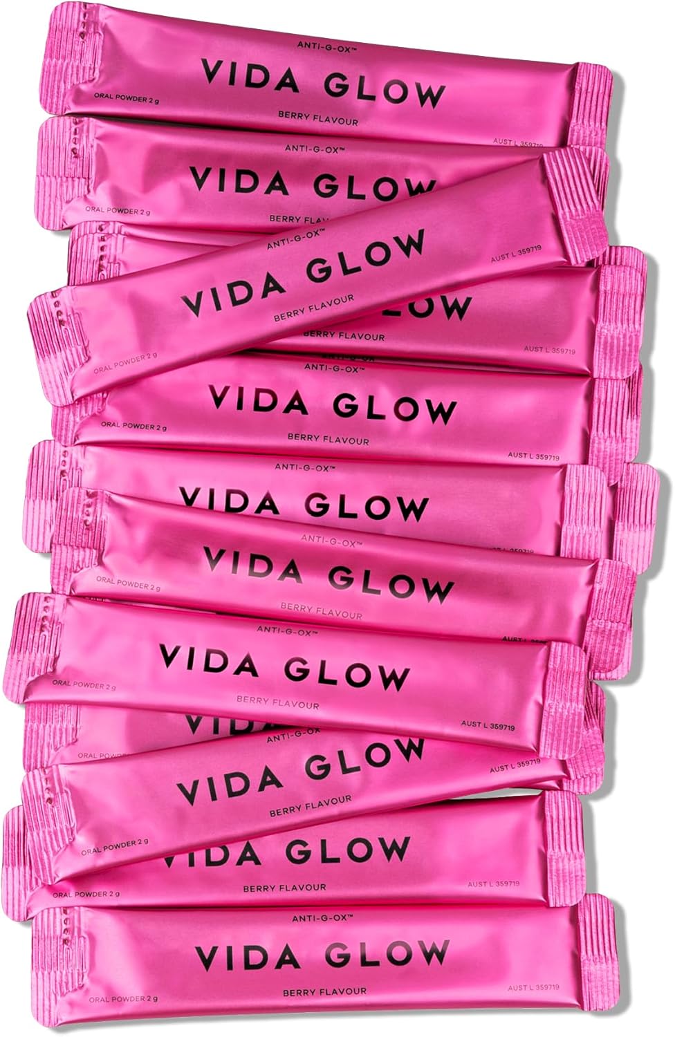 Vida Glow - Natural Anti-G-Ox Daily Essential Antioxidant Supplement Sachets | Promotes Skin Regeneration + Healthy Metabolism (Mixed Trial: Berry Flavor, 14 Sachets) : Amazon.co.uk: Health & Personal Care