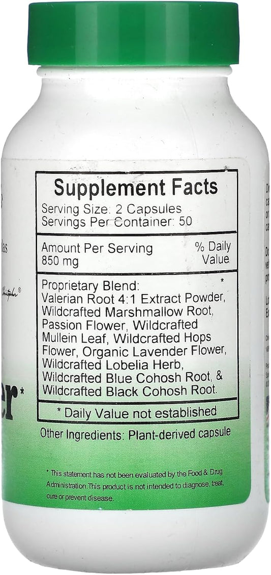 Christopher s Original Formulas Slumber 425 mg 100 Veggie Caps