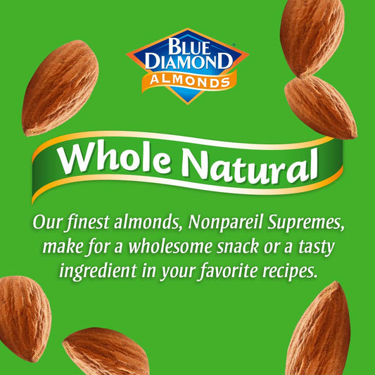 Blue Diamond Whole Natural Almonds 6 Oz (Pack Of 12)