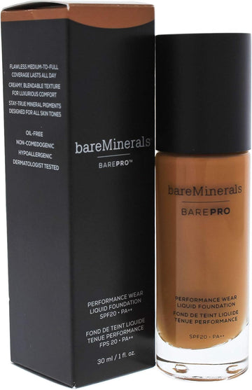 bareMinerals BAREPRO Performance Wear Liquid Foundation SPF20 30ml 28 - Clove