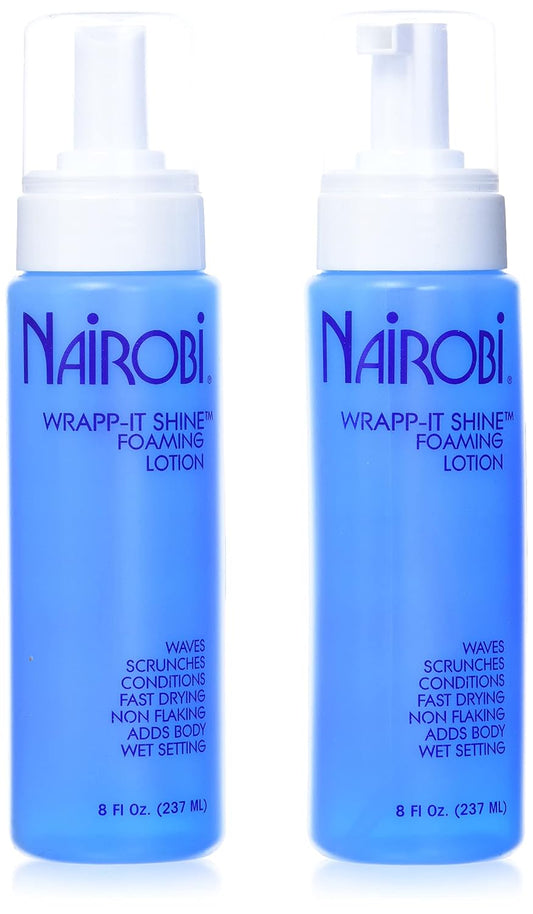 Nairobi Wrapp-It Shine Foaming Lotion, 8 Ounce