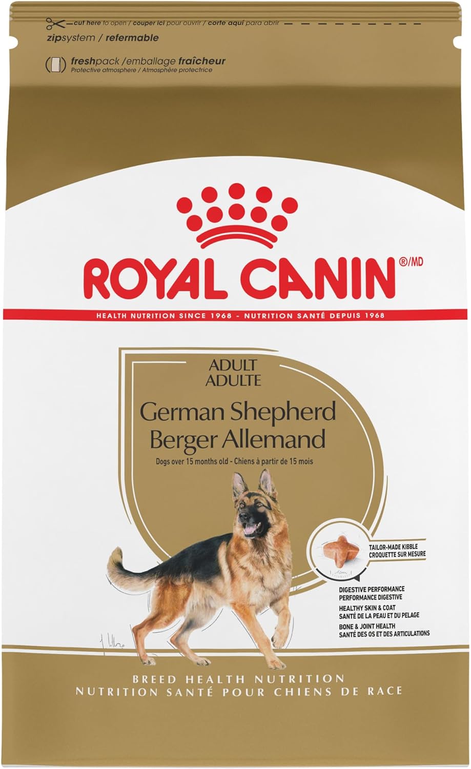 Royal Canin German Shepherd Adult Dry Dog Food, 17 lb bag