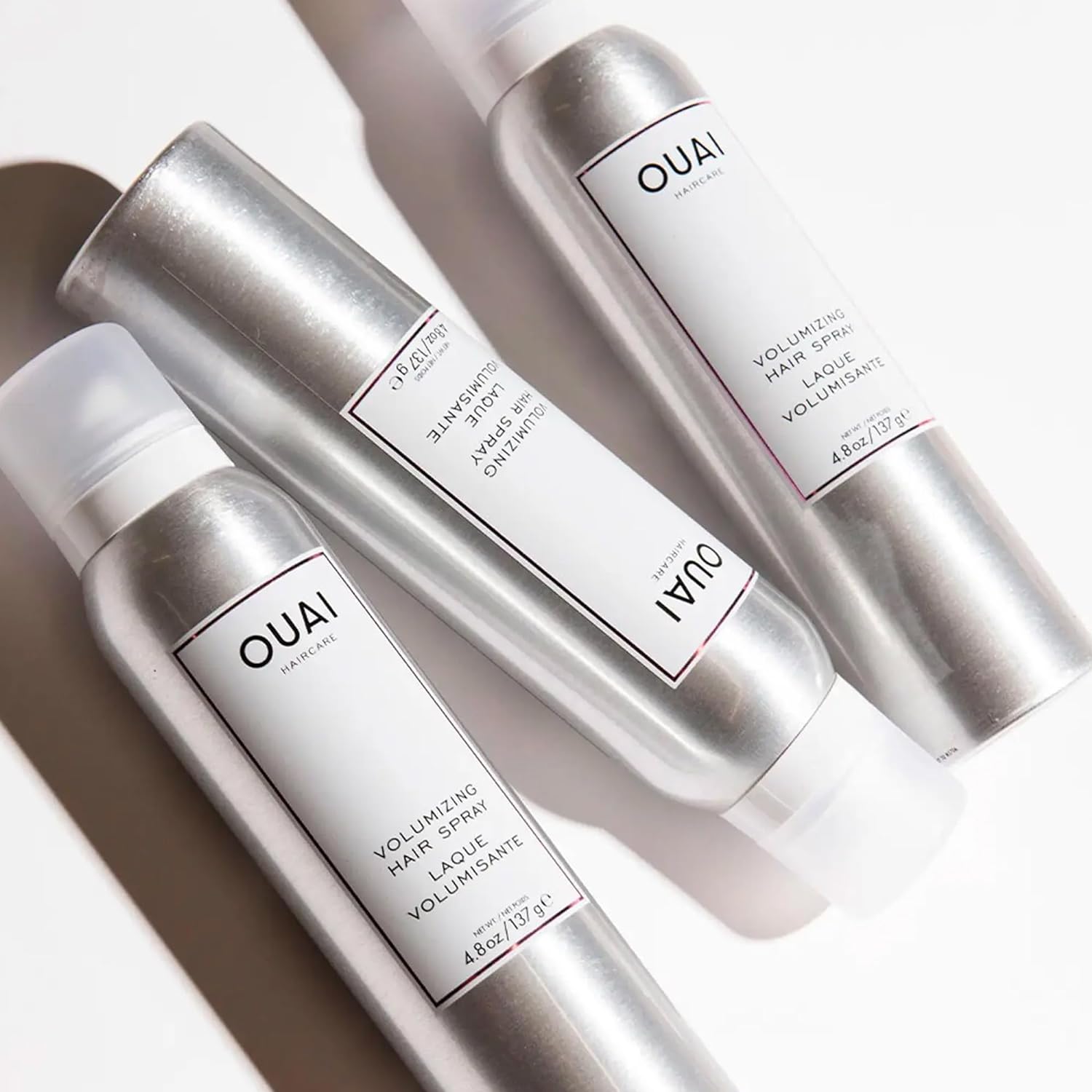 OUAI Texturizing Hair Spray. Add Texture and Volume While Absorbing Oil. Part Hair Spray, Part Dry Shampoo, the Spray Instantly Refreshes Hair. Free from Parabens and Sulfates (4.6 Oz) : Beauty & Personal Care