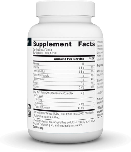 Source Naturals Genistein Soy Complex, 40 Mg Of Soylife* - 40 Mg, 60 Tablets
