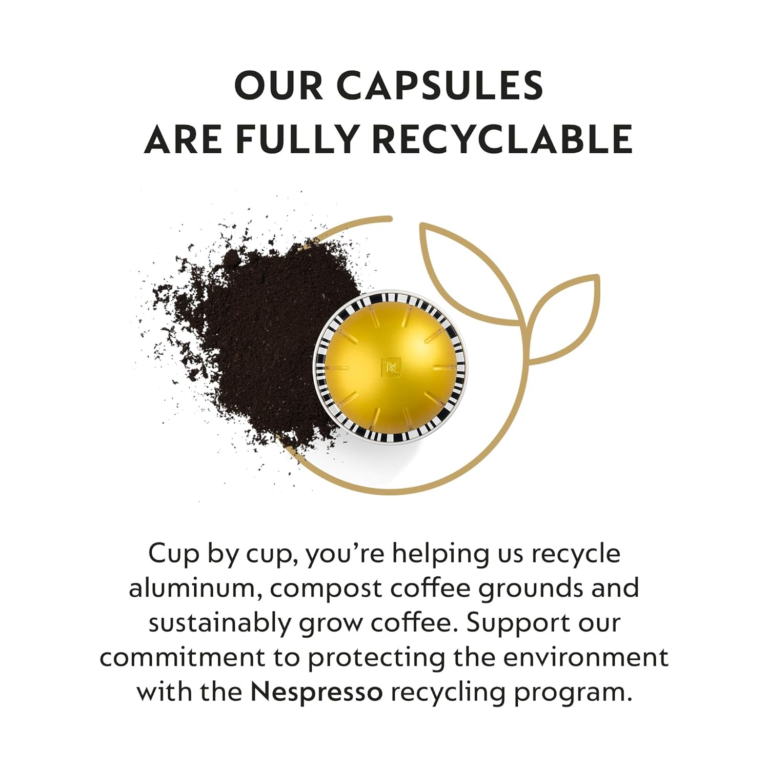 Nespresso Capsules Vertuo, Solelio, Mild Roast Coffee, 30-Count Coffee Pods, Brews 7.77 Fl. Oz