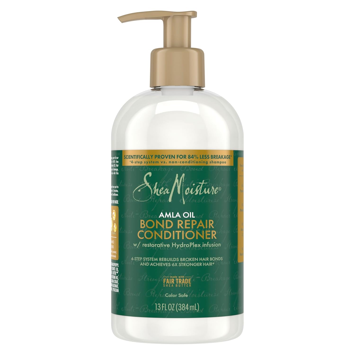 Shea Moisture Bond Repair Conditioner Amla Oil To Strengthen Hair With Anti-Breakage With Restorative Hydroplex Infusion 13 Oz