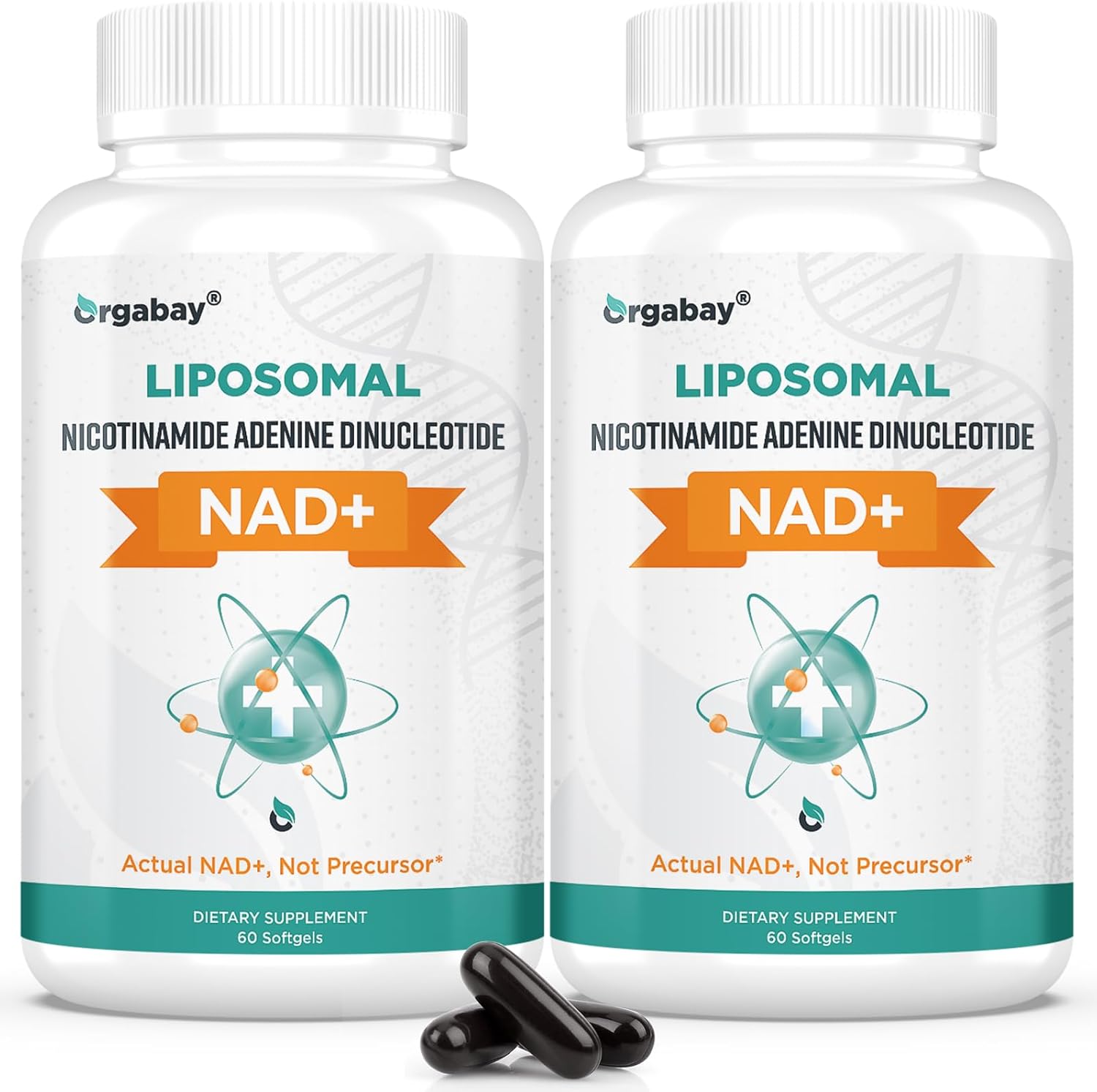Liposomal Nad+ Supplement 500 Mg, High Absorption, Boost Nad+ With Tmg 250 Mg, Actual Nad Plus More Efficient Than Nicotinamide Riboside, Support Cellular Energy, Healthy Aging | 120 Softgels