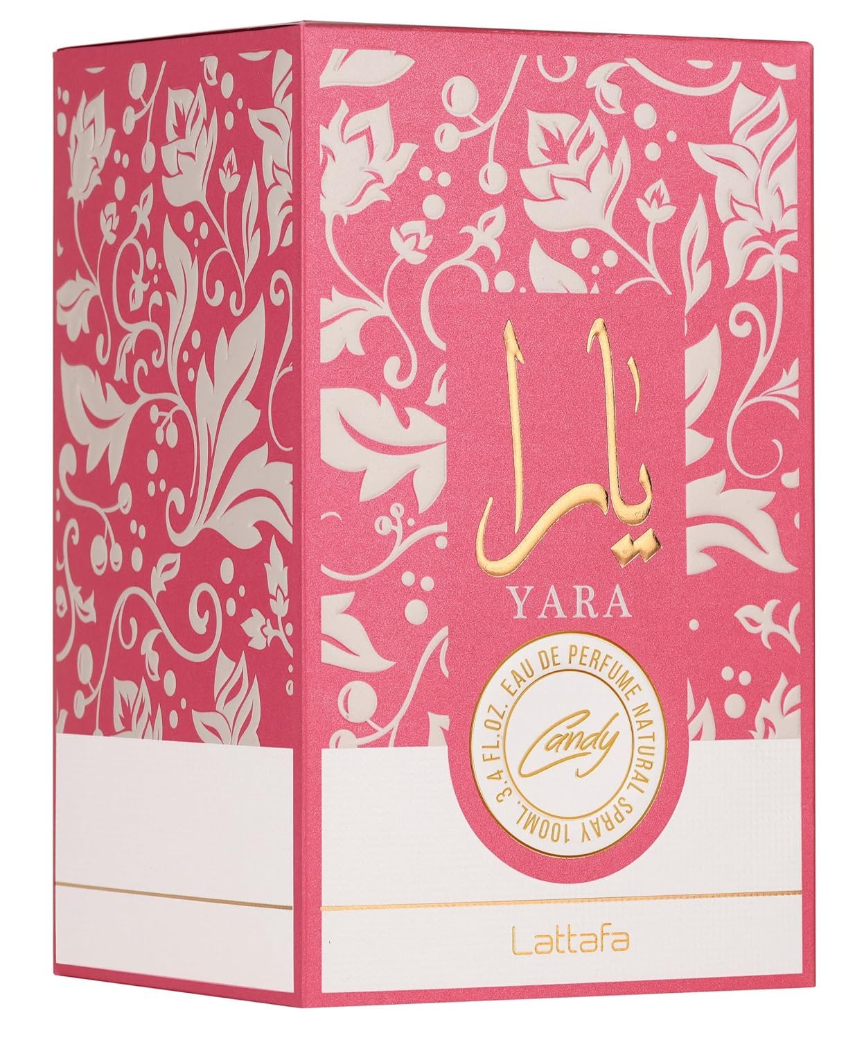 Lattafa Yara Candy - Vanilla, Fruity, Citrus, Floral - Eau De Parfum Long-Lasting Fragrance For Women, 3.40 Ounce / 100 Ml : Beauty & Personal Care