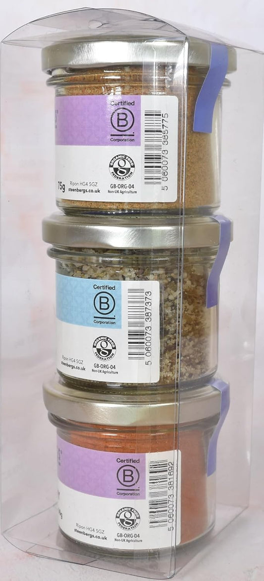 Steenbergs Organic Chicken Seasonings Stacker - Spice Gift