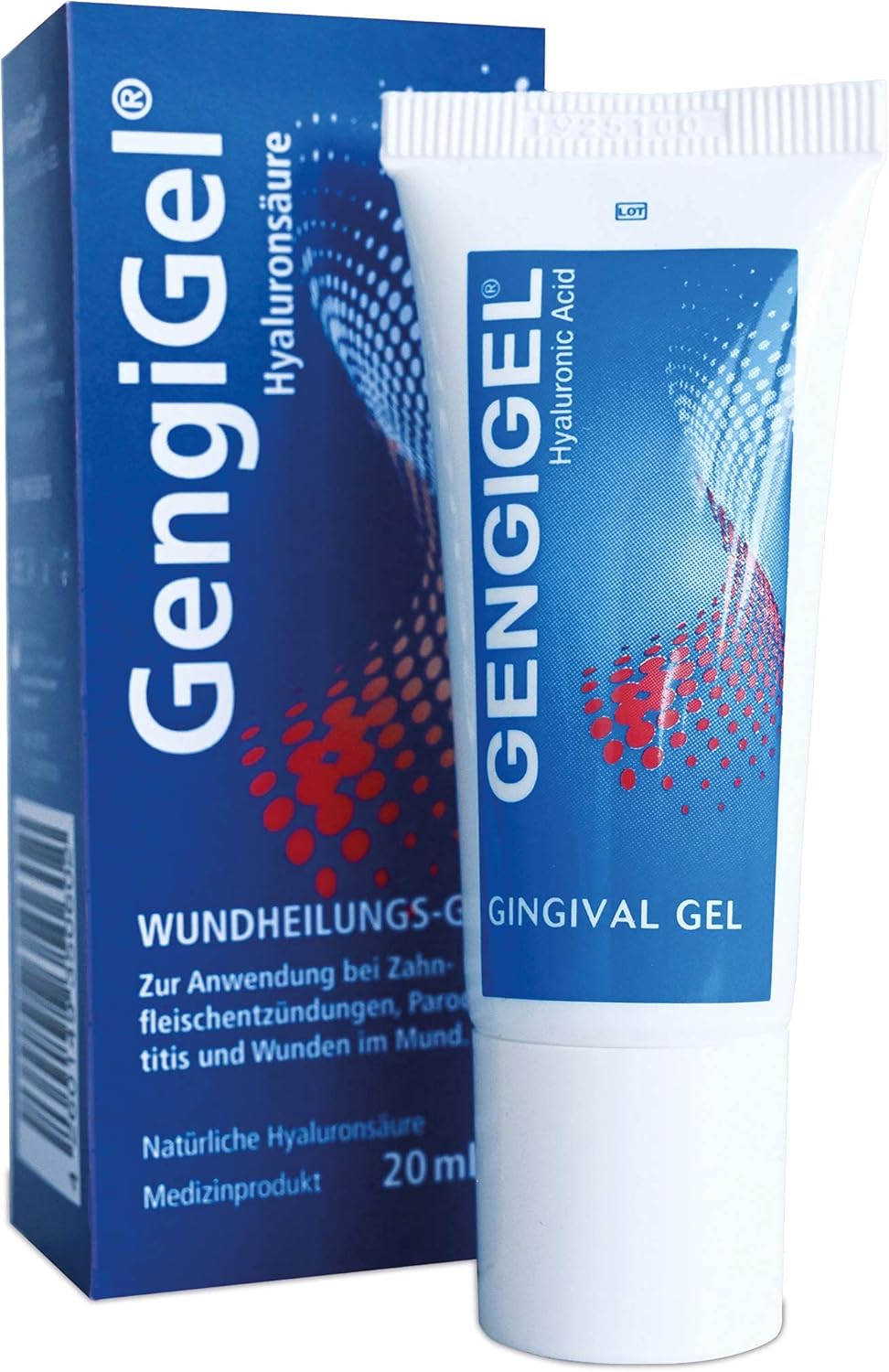 Gengigel® Wound Healing Gel/Hyaluronic Acid Is A Natural Substance And Physiological Component Of Connective Tissue/Swelling And Inflammation Are Quickly And Effectively Restored