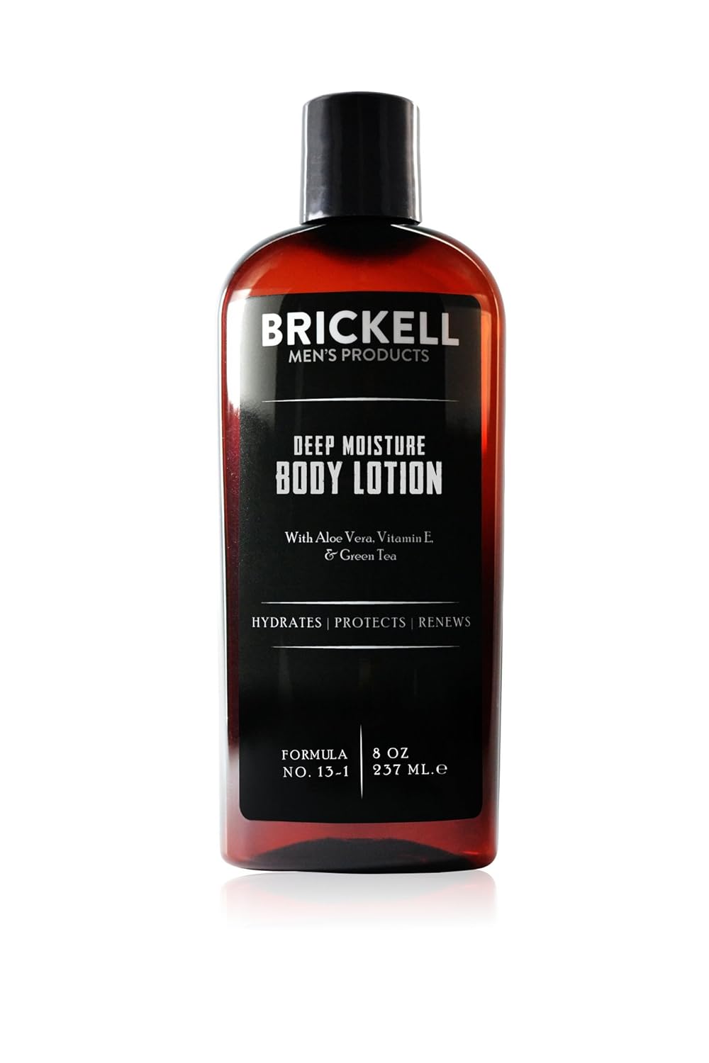 Brickell Men'S Deep Moisture Body Lotion For Men, Natural And Organic Protects And Hydrates Dry Skin, 8 Ounce, Scented