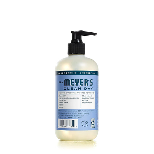 Mrs. Meyer'S Clean Day Hand Soap, Made With Essential Oils, Biodegradable Formula, Bluebell, 12.5 Fl. Oz