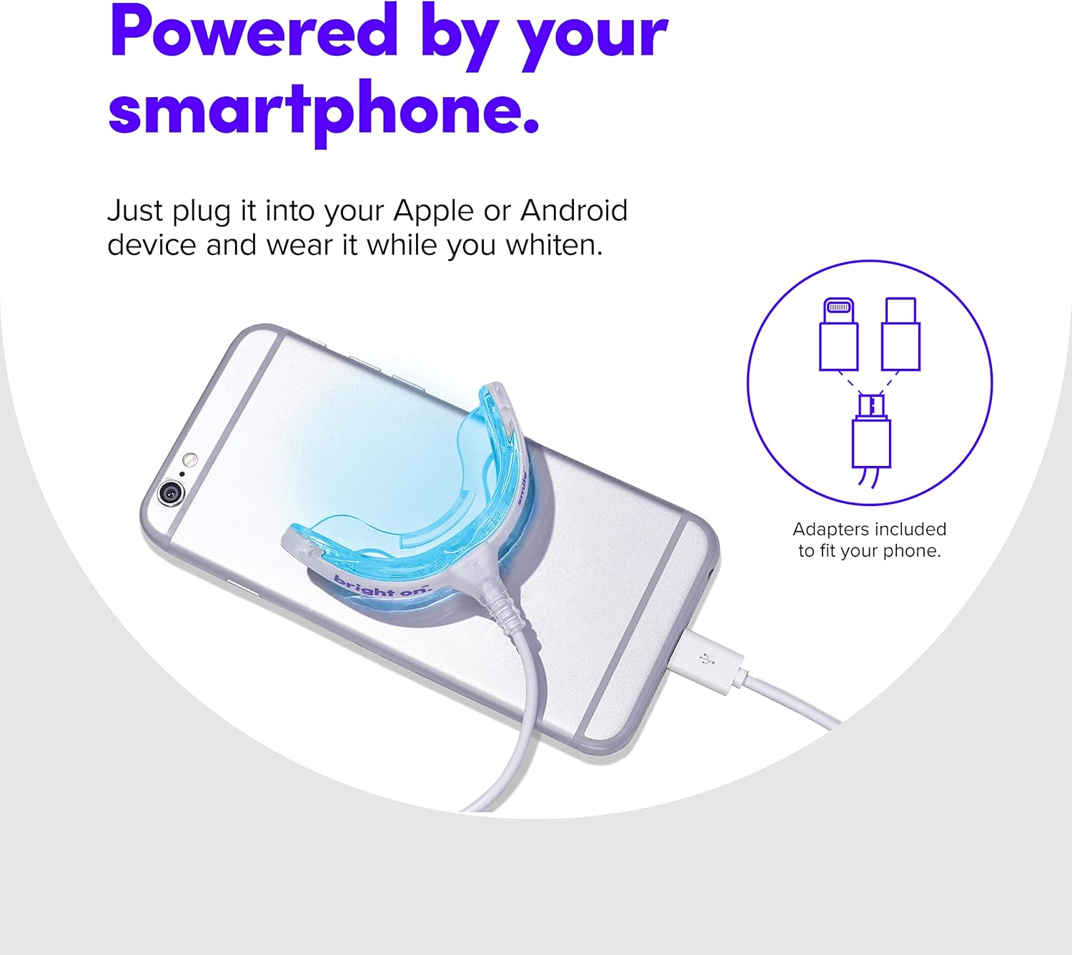 Smiledirectclub Teeth Whitening Led Accelerator Light - Whiten Teeth Faster - Use With Smiledirectclub Premium Teeth Whitening : Health & Household