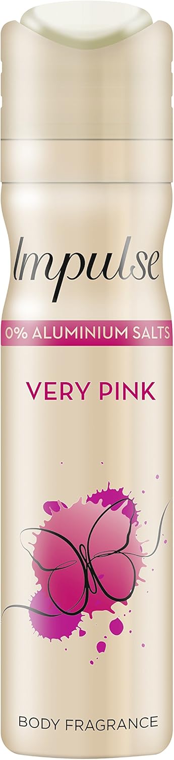 Impulse Very Pink Body Spray Deodorant, 75 Ml, Pack Of 6