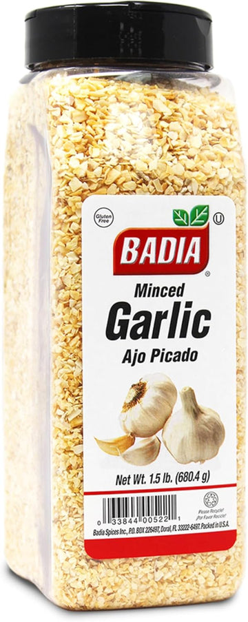 Badia Minced Garlic (1.5lb/680.4g)