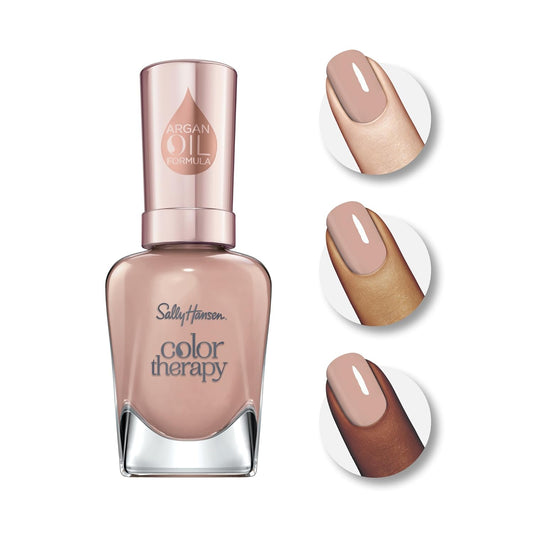 Sally Hansen Color Therapy Nail Polish, Re-Nude, Pack Of 1