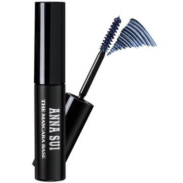 Anna Sui - The Mascara Base - Curl-Up Eyelashes - Long-Lasting - Rich Navy Black Color - Easy To Wash Off With Warm Water? - 0.21 Fl Oz