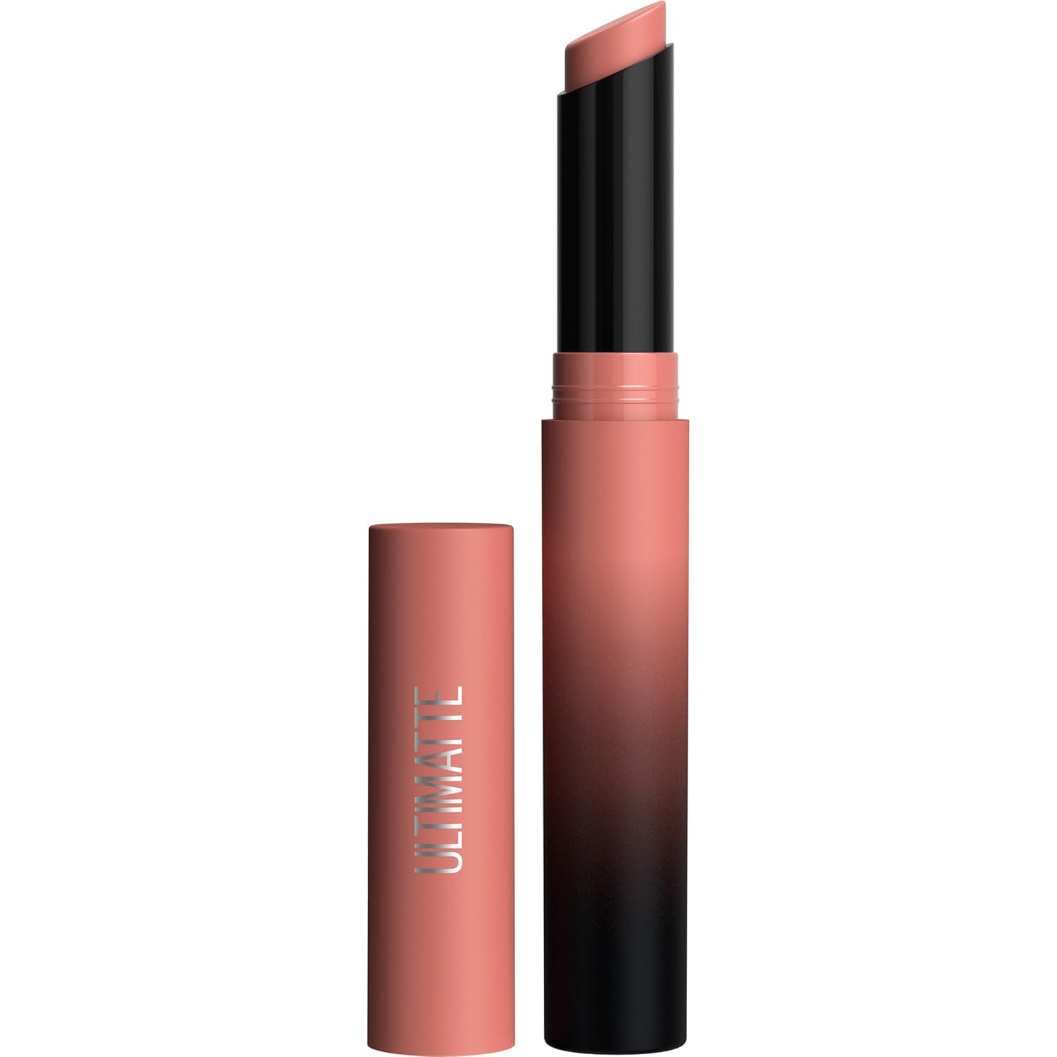 Maybelline Color Sensational Ultimatte Matte Lipstick, Non-Drying, Intense Color Pigment, More Buff, Pink Beige, 1 Count