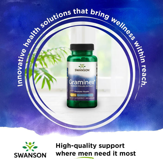 Swanson Maximum Strength Graminex Flower Pollen Extract - Supports Pro