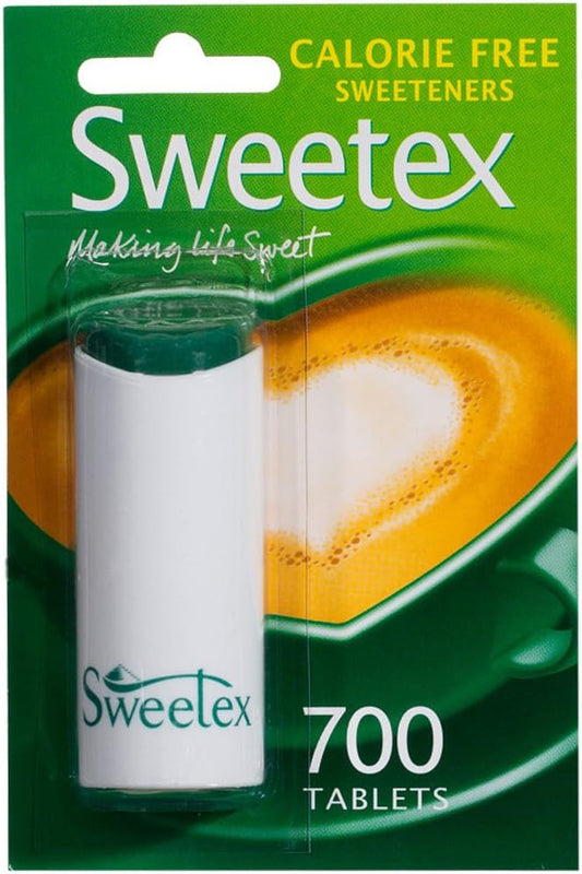 Sweetex Calorie Free Sweetener Tablets 12X700 Pack 8400 Tablets