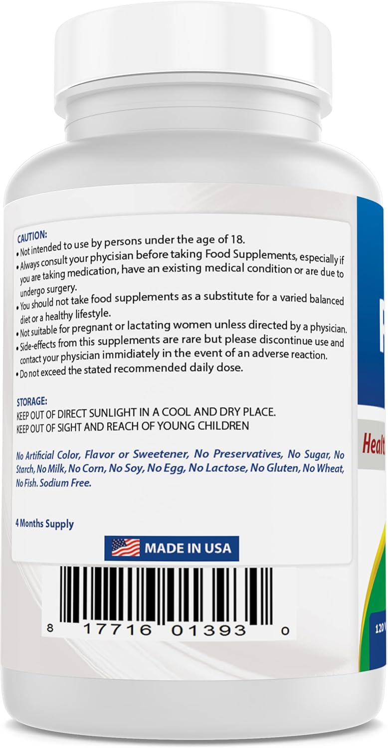 Best Naturals Probiotic 10 Strains & 30 Billion Cfu Intestinal Flora, 120 Veggie Capsules - Shelf Stable Probiotic (4146365) : Health & Household