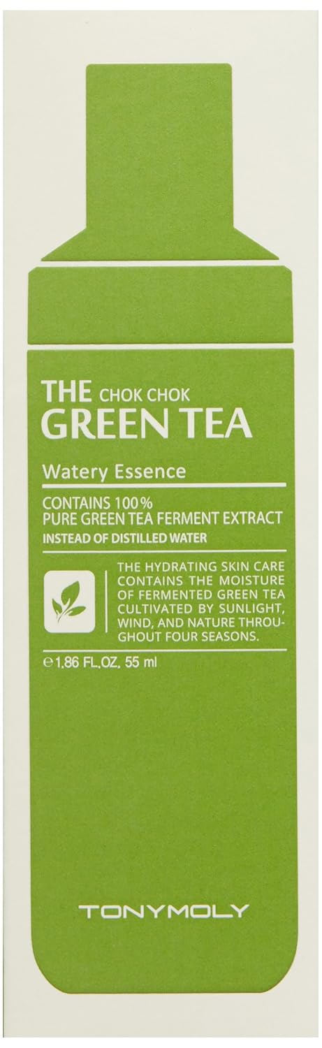 Tonymoly The Chok Chok Green Tea Watery Essence, 1.86 Fl Oz