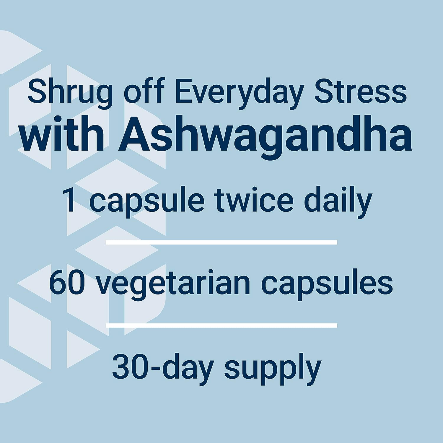 Life Extension Optimized Ashwagandha - Stress management supplement for a healthy stress response, focus, memory, stress relief - vegetarian, gluten-free, non-GMO, 60 capsules : Health & Household