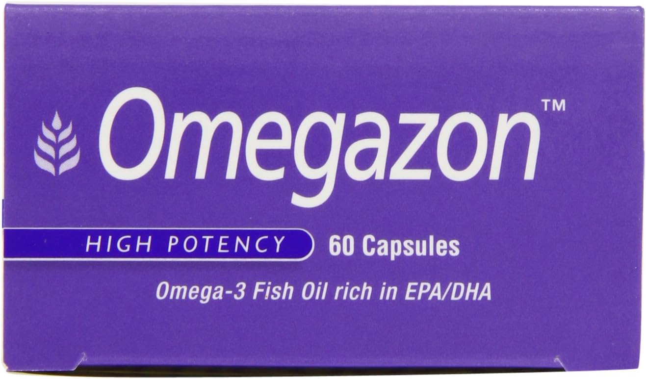 HealthAid Omegazon Omega 3 Fish Oil 60 Capsules