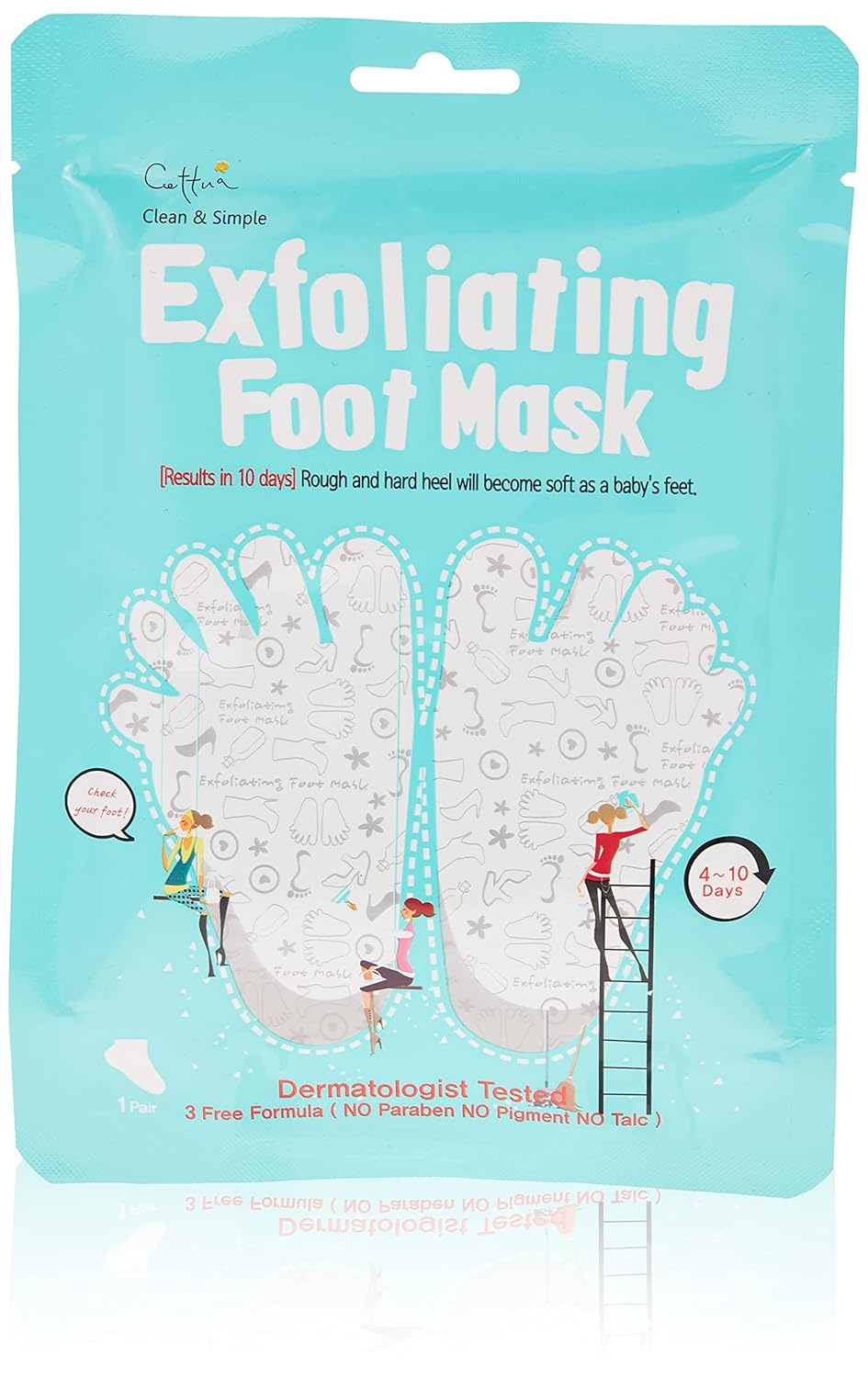 Clean And Simple Exfoliating Foot Mask