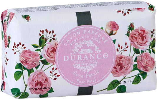 Durance Les Eternelles Rose Petal Perfumed Soap Bar (125g) Enriched With Sweet Almond Oil | Creamy & Delicately Scented Lather For Normal & Sensitive Skin : Amazon.co.uk: Beauty
