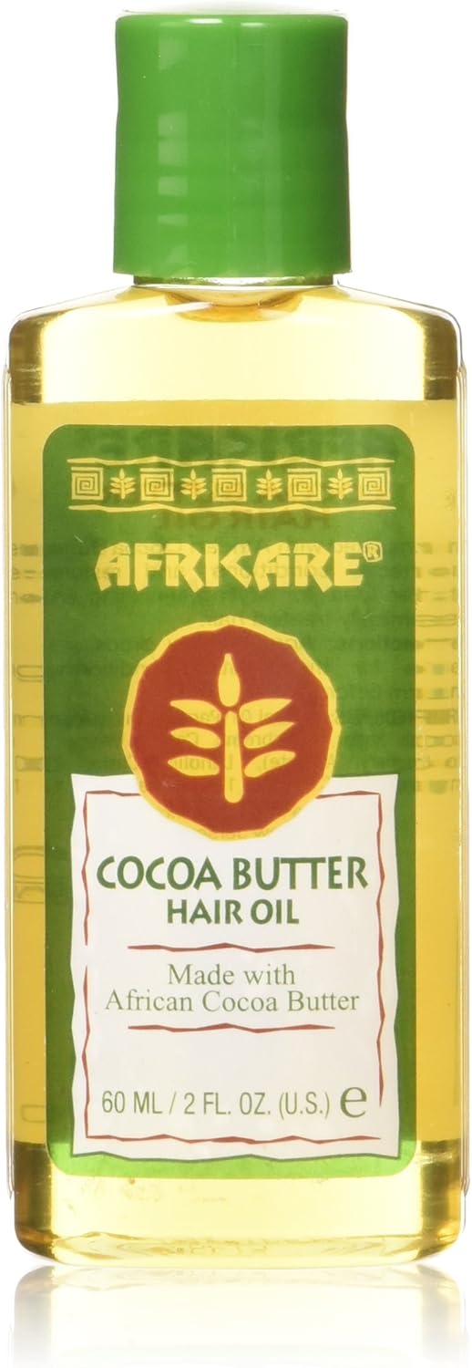 Cococare Africare Cocoa Butter Hair Oil 2 Fl Oz 60 Ml