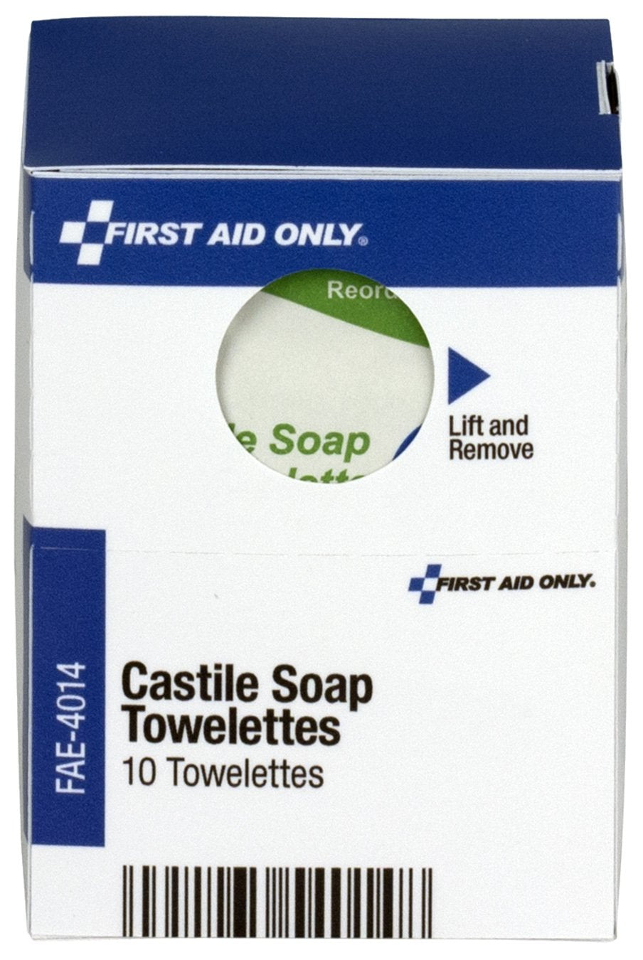 First Aid Only SmartCompliance Refill Castile Soap Wipes, 10 Per Box : Health & Household