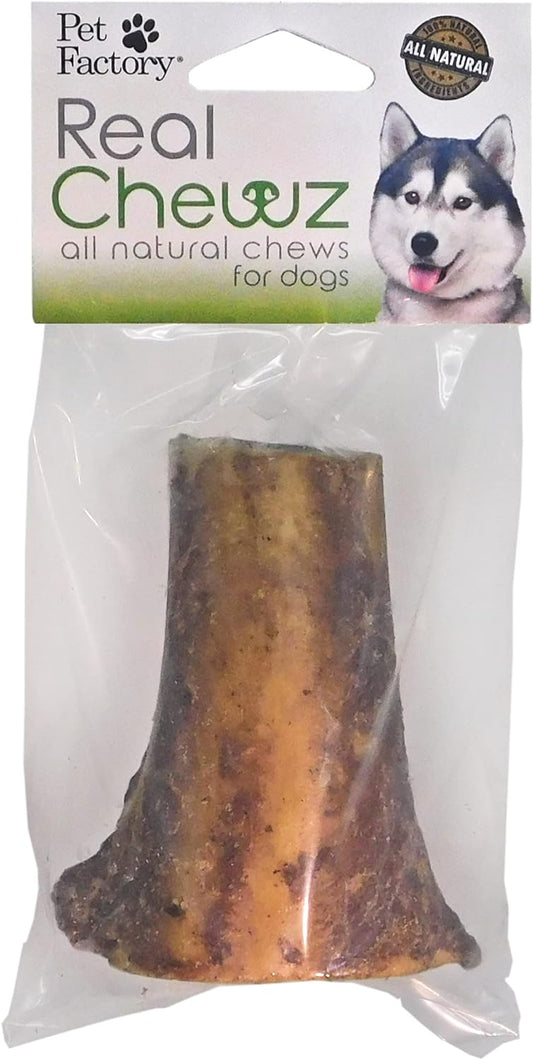 Pet Factory Real Chewz 4" Center Bone Dog Chew Treat, 100% All-Natural - 1 Count/1 Pack : Pet Supplies
