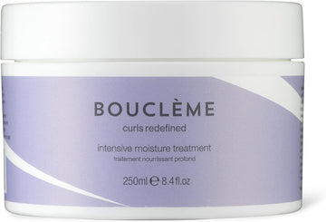 Bouclème - Intensive Moisture Treatment - Protects And Strengthens Hair - Use As Leave-In Or As Deep Coniditioning Mask - 97% Plant Powered- 250 Ml