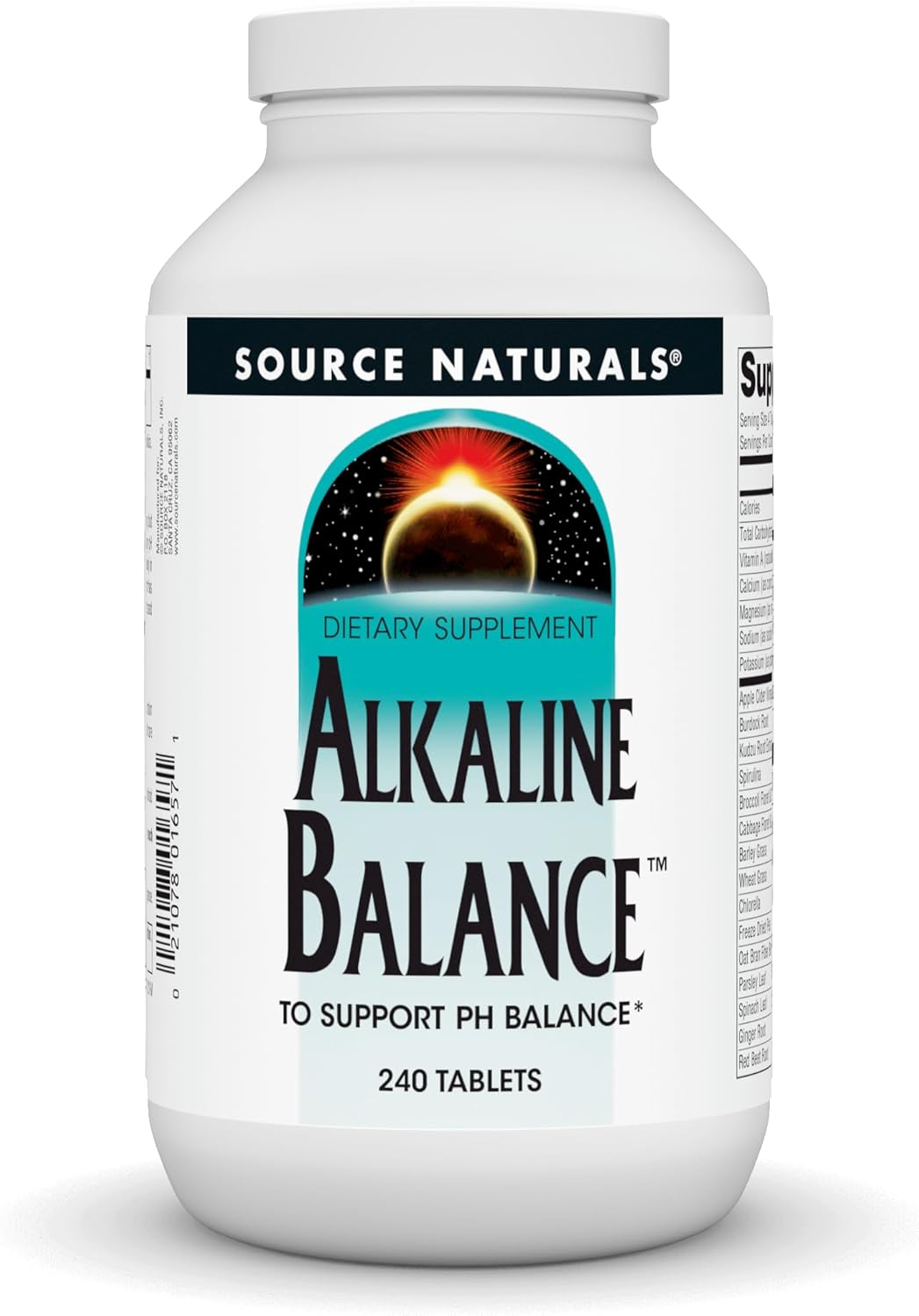 Source Naturals Alkaline Balance To Support Ph Balance* - 240 Tablets