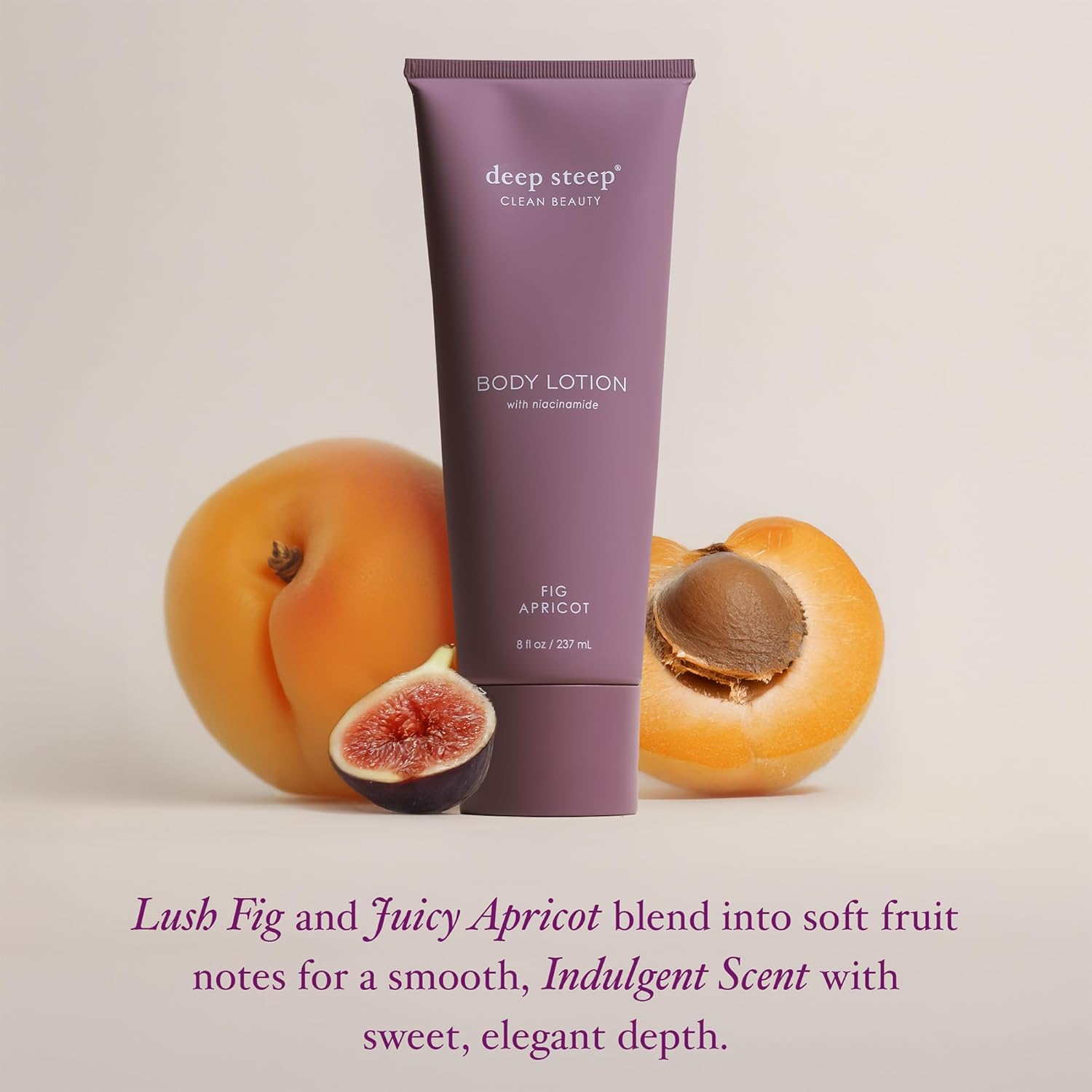 Deep Steep Body Lotion, Passion Fruit Guava, 8 Oz – Moisturizer With Coconut Oil, Shea Butter, Argan Oil, Aloe Vera & Niacinamide – Vegan, Clean Beauty, Daily Skin Hydration : Beauty & Personal Care