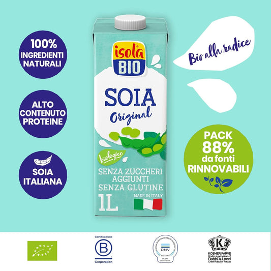 Isola Bio Organic Soya Drink 1000Ml