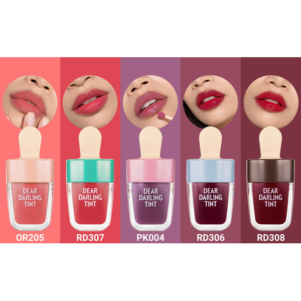 Etude Dear Darling Water Gel Tint #Pk004 Red Bean 5G