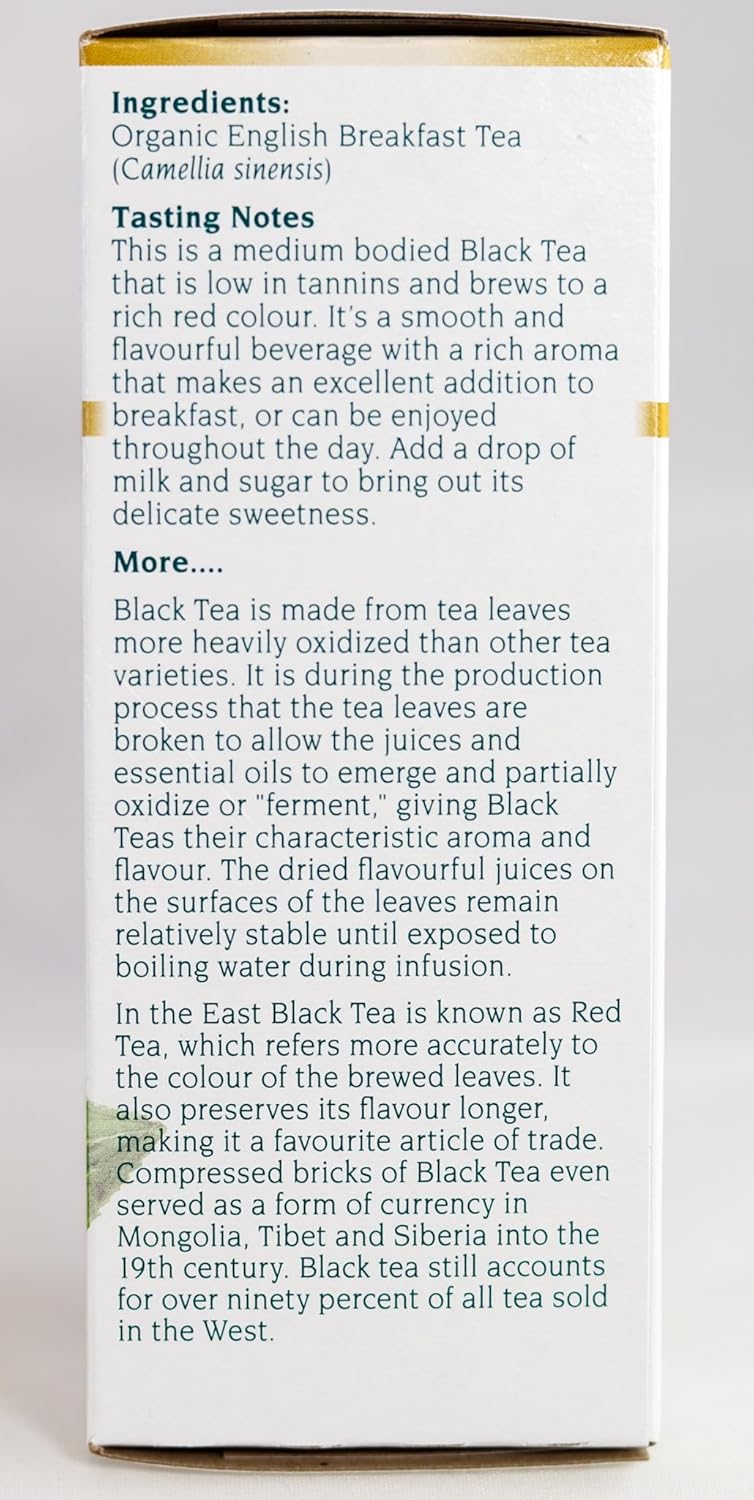 Celebration Herbals Black Tea English Breakfast Organic 24 Bag, 0.02 Pound : Grocery & Gourmet Food