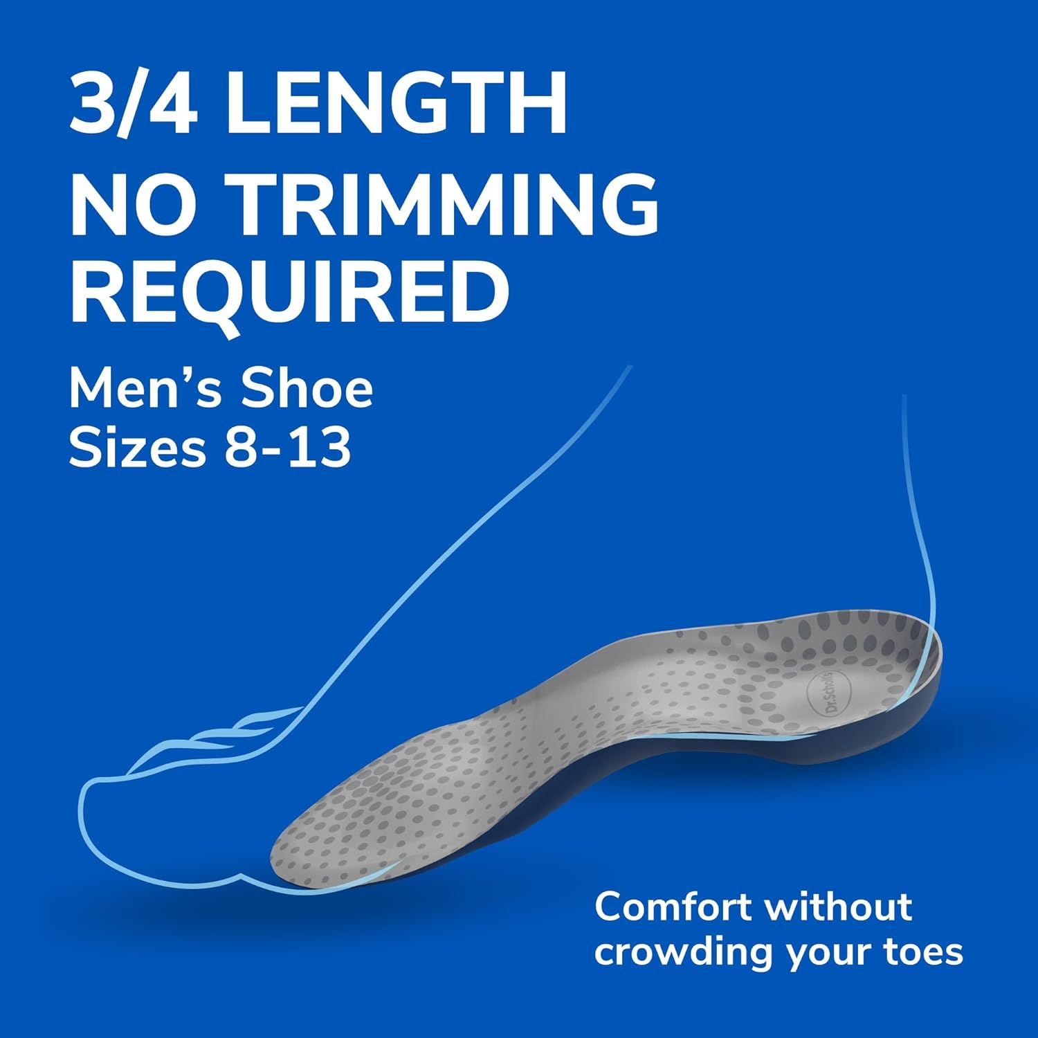Dr. Scholl'S Tri-Comfort Insoles - For Heel; Arch Support And Ball Of Foot With Targeted Cushioning (For Women'S 6-10)