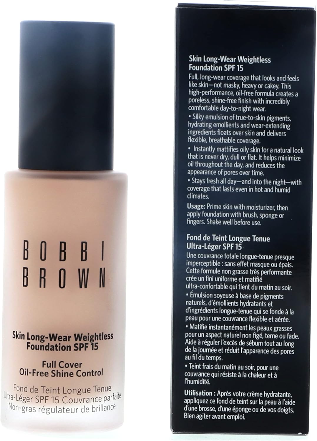 Bobbi Brown Skin Long-Wear Weightless Foundation Spf15 - Ivory 30 Ml